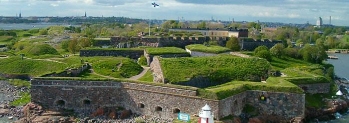 Helsinki The old fortress of Suomenlinna watches over modern Helsinki. Credit: By Michal Pise, [CC-BY-2.0, via Wikimedia Commons