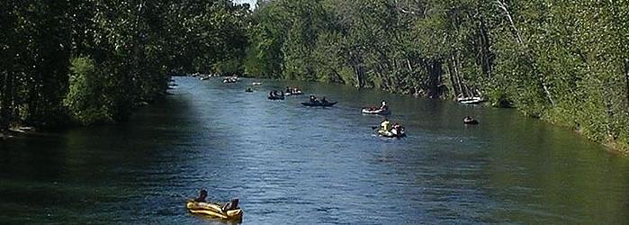 Boise Floating in the Boise River -- a great thing to do (in the summer!) Courtesy of Wikipedia.org